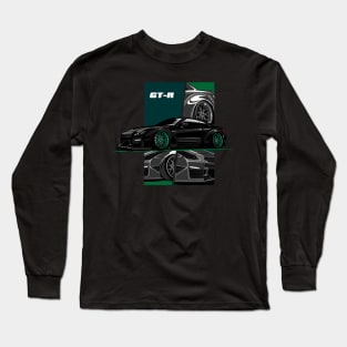 Nissan GTR 35 Black Mix max Long Sleeve T-Shirt